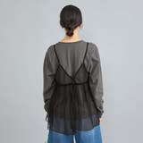 チュールキャミ付きロックTシャツ | coen【women】 | 詳細画像32 