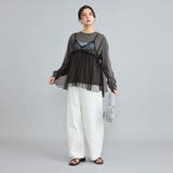 チュールキャミ付きロックTシャツ | coen【women】 | 詳細画像7 