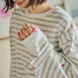 SunnySports別注ハートチビ刺繍ロングスリーブTシャツ | coen【women】 | 詳細画像28