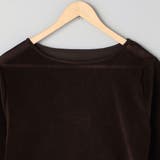 シアーベロアロングスリーブTシャツ | coen【women】 | 詳細画像19