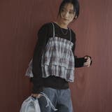 MD.BROWN | シアーベロアロングスリーブTシャツ | coen【women】