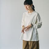 変形ラグランロングスリーブTシャツ | coen【women】 | 詳細画像2 