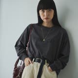 【WELLTECT】天竺ロゴプリントロングスリーブTシャツ | coen【women】 | 詳細画像2
