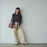 【WELLTECT】天竺ロゴプリントロングスリーブTシャツ | coen【women】 | 詳細画像4