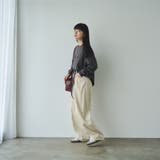 【WELLTECT】天竺ロゴプリントロングスリーブTシャツ | coen【women】 | 詳細画像7