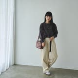 【WELLTECT】天竺ロゴプリントロングスリーブTシャツ | coen【women】 | 詳細画像8