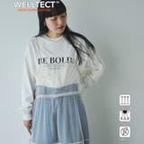 OFF WHITE | 【WELLTECT】天竺ロゴプリントロングスリーブTシャツ | coen【women】