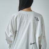 PENNEYS(ぺニーズ)別注ランダム刺繍ロングスリーブTシャツ | coen【women】 | 詳細画像19