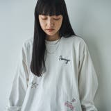 PENNEYS(ぺニーズ)別注ランダム刺繍ロングスリーブTシャツ | coen【women】 | 詳細画像5