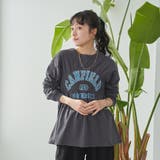 【WEB限定】天竺シャーリングロゴTシャツ | coen【women】 | 詳細画像22
