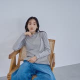 MD.GRAY | メロータートル ロングスリーブTシャツ（WEB限定カラー） | coen【women】