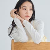 メロー袖 クルーネック ロングスリーブTシャツ | coen【women】 | 詳細画像3