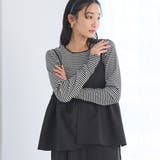 その他1 | メロー袖 クルーネック ロングスリーブTシャツ | coen【women】