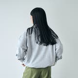 ロゴプリントカンガルーポケット裏毛スウェット | coen【women】 | 詳細画像16 