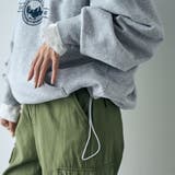 ロゴプリントカンガルーポケット裏毛スウェット | coen【women】 | 詳細画像17 