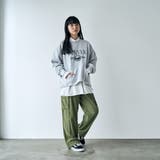 ロゴプリントカンガルーポケット裏毛スウェット | coen【women】 | 詳細画像20 