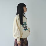 ロゴプリントカンガルーポケット裏毛スウェット | coen【women】 | 詳細画像5 