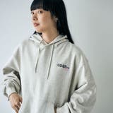 LT.GRAY | 不純喫茶ドープ別注バックプリント裏毛フーディー | coen【women】