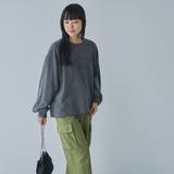 アソートロゴ刺繍裏毛クルーネックスウェット | coen【women】 | 詳細画像10 