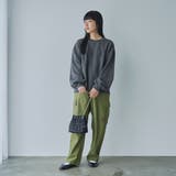 アソートロゴ刺繍裏毛クルーネックスウェット | coen【women】 | 詳細画像13 