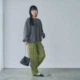 アソートロゴ刺繍裏毛クルーネックスウェット | coen【women】 | 詳細画像14 
