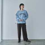アソートロゴ刺繍裏毛クルーネックスウェット | coen【women】 | 詳細画像27 