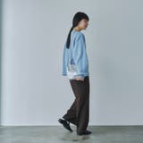 アソートロゴ刺繍裏毛クルーネックスウェット | coen【women】 | 詳細画像28 