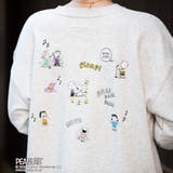 PEANUTS(ピーナッツ)×coen 裏毛クルーネックスウェット | coen【women】 | 詳細画像6 