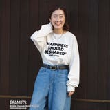 PEANUTS(ピーナッツ)×coen 天竺ロングスリーブＴシャツ | coen【women】 | 詳細画像2 