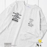 LT.GRAY | PEANUTS(ピーナッツ)×coen 天竺ロングスリーブＴシャツ | coen【women】