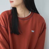 Penneys（ぺニーズ）別注モチモチ裏起毛クルーネックスウェット | coen【women】 | 詳細画像18 
