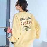 coen【women】（コーエン） | 【Disney／ディズニー】coen限定 バックプリント裏起毛スウェット