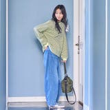 【WEB限定】USAコットンレトロボーダーTシャツ | coen【women】 | 詳細画像16