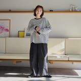 【WEB限定】USAコットンレトロボーダーTシャツ | coen【women】 | 詳細画像3