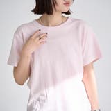 LT.PINK | 【Feel Soft】接結 半袖Tシャツ | coen【women】