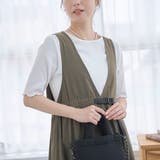 メロークルー 半袖リブTシャツ | coen【women】 | 詳細画像1 
