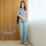 メロークルー 半袖リブTシャツ | coen【women】 | 詳細画像12 