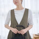 メロークルー 半袖リブTシャツ | coen【women】 | 詳細画像6 