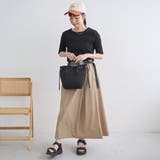 メロークルー 半袖リブTシャツ | coen【women】 | 詳細画像7 