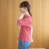 メロークルーネック リブ半袖ゆるTシャツ | coen【women】 | 詳細画像14 