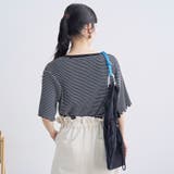 メロークルーネック リブ半袖ゆるTシャツ | coen【women】 | 詳細画像9 