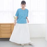 メローヘンリーネック リブ半袖ゆるTシャツ | coen【women】 | 詳細画像16 
