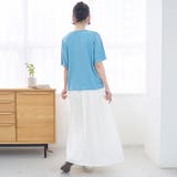 メローヘンリーネック リブ半袖ゆるTシャツ | coen【women】 | 詳細画像17 