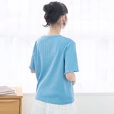 メローヘンリーネック リブ半袖ゆるTシャツ | coen【women】 | 詳細画像19 