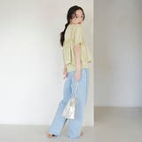 【セットアイテム】配色リブキャミソールセットTシャツ | coen【women】 | 詳細画像17