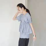 【セットアイテム】配色リブキャミソールセットTシャツ | coen【women】 | 詳細画像25