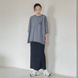杢オーバーダイロゴヴィンテージライクTシャツ | coen【women】 | 詳細画像12