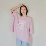 杢オーバーダイロゴヴィンテージライクTシャツ | coen【women】 | 詳細画像15