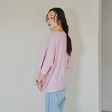 杢オーバーダイロゴヴィンテージライクTシャツ | coen【women】 | 詳細画像16