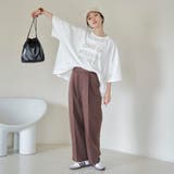 杢オーバーダイロゴヴィンテージライクTシャツ | coen【women】 | 詳細画像5